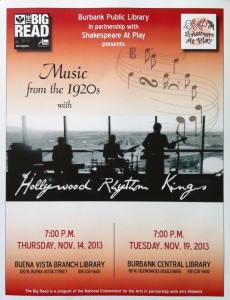 National Endowment For The Arts Poster For Hollywood Rhythm Kings
